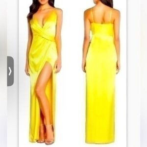 Aidan NWT V-Neck Dropped Column Gown woman’s size 14